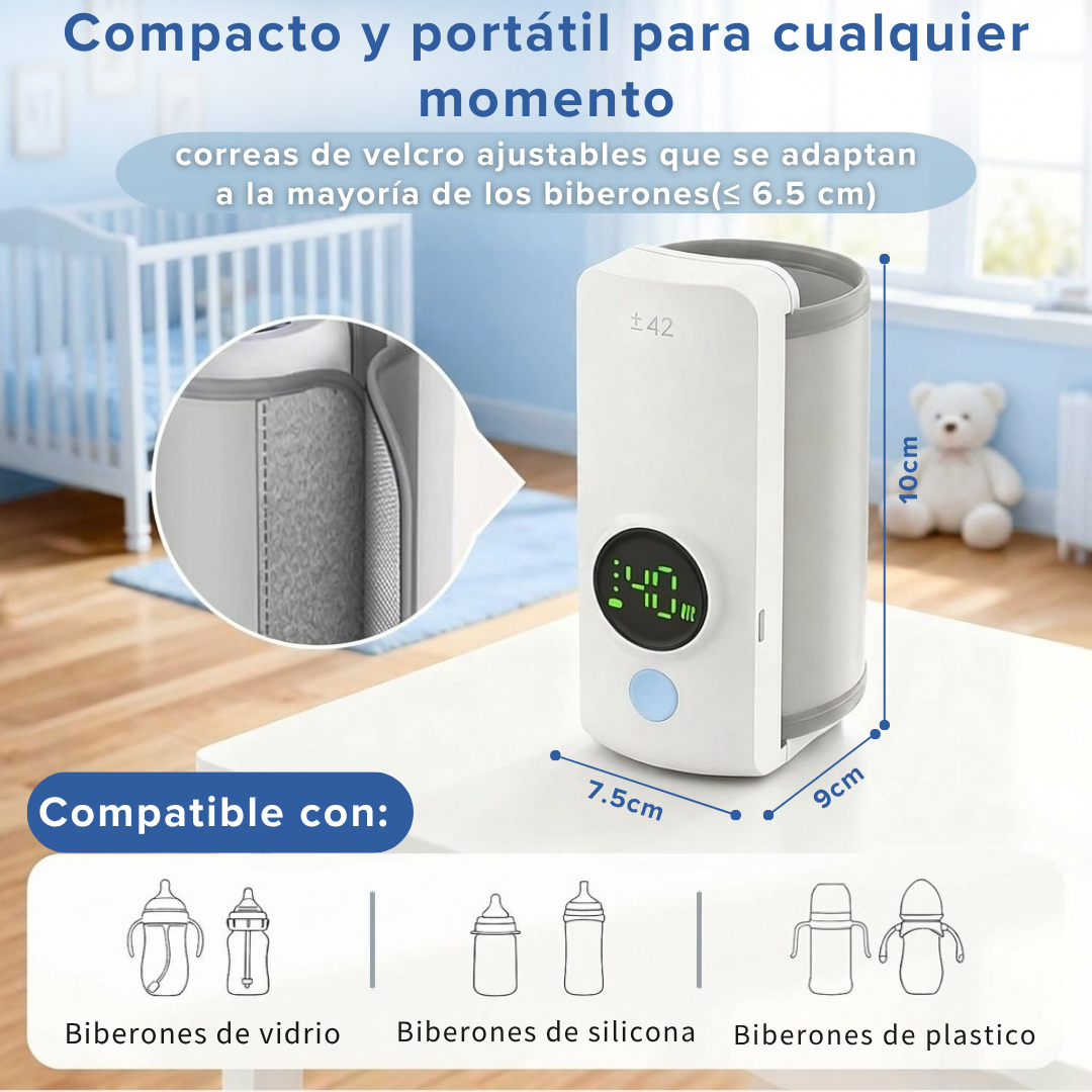 Relieva™ Calentador de Biberones Portátil